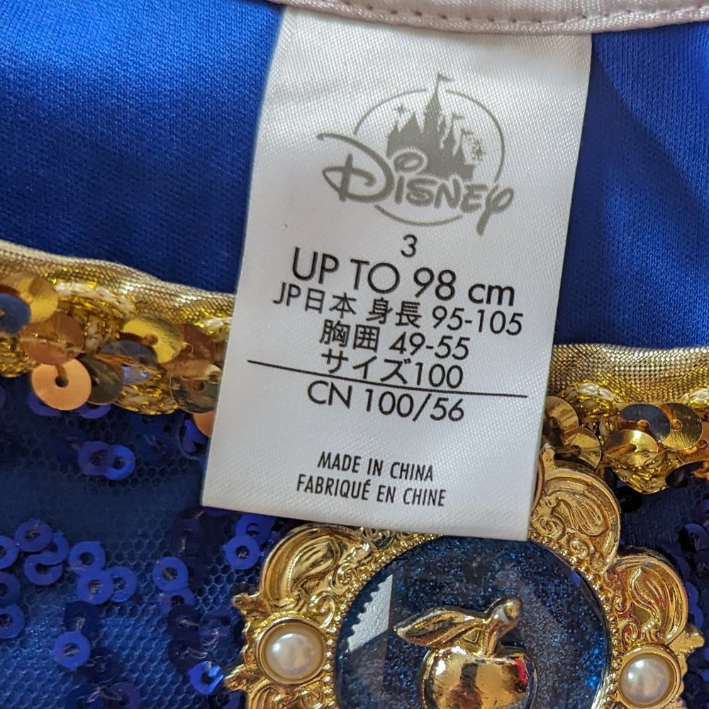 Disney Princess Dressup Dress size 3T